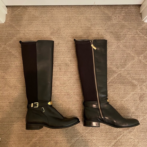 Michael Kors Arley Stretch Boot Black - Picture 3 of 5